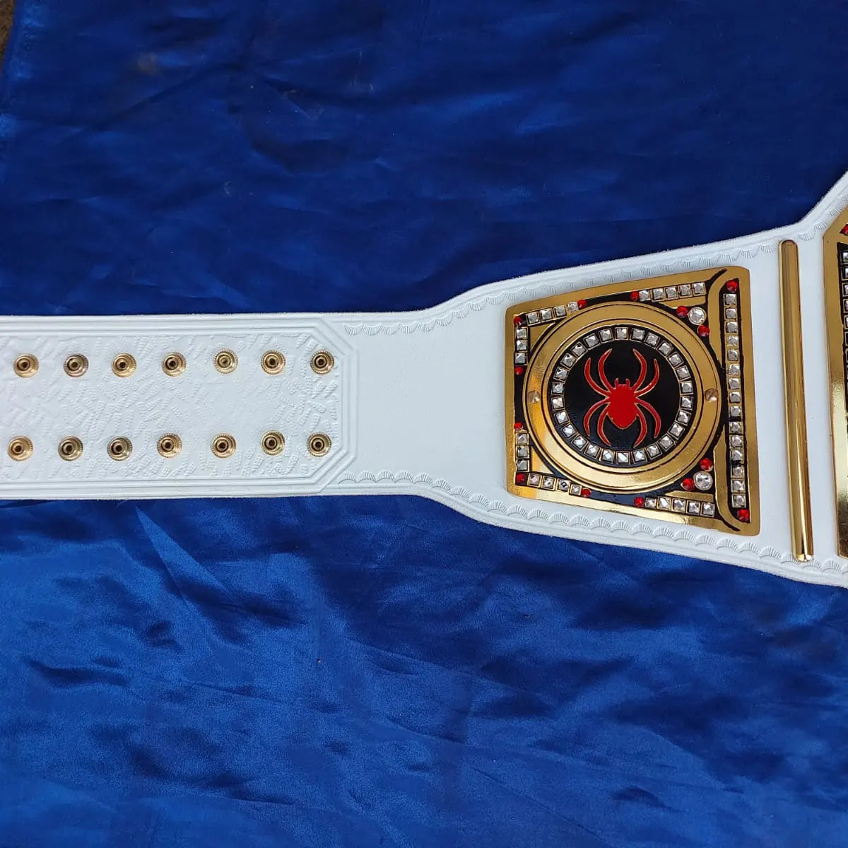Custom Wrestling Heavyweight Championship Belt | Personalized Logo, Real Leather Strap