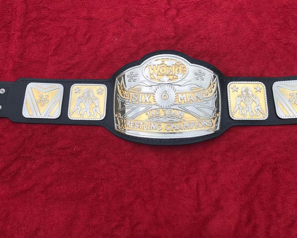 NWA Six man Tag Team Championship Belt Replica