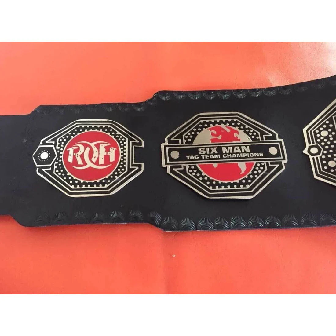 ROH Six Man Tag Team Championship Replica Title Belt