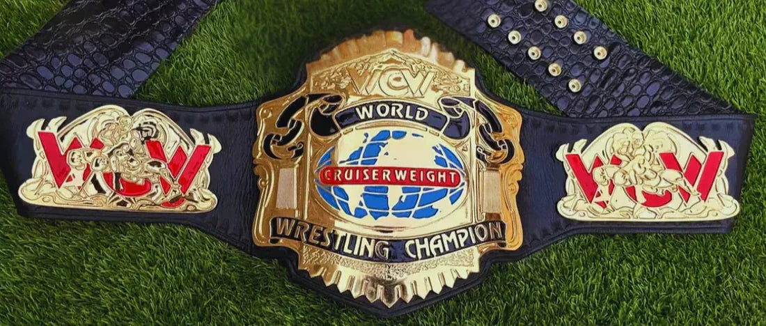 WCW Cruiserweight Championship Replica Title Belt