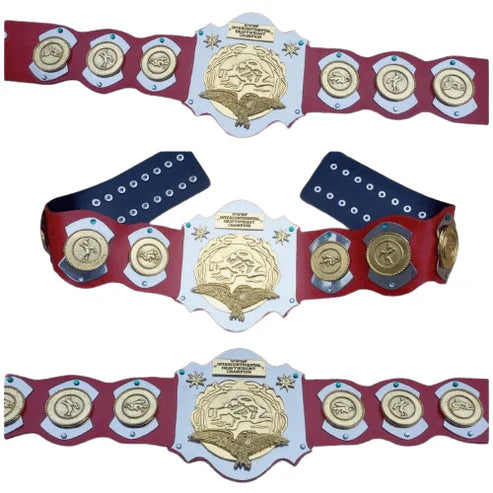 Wwwf Patterson Intercontinental Heavyweight Championship Title Belt