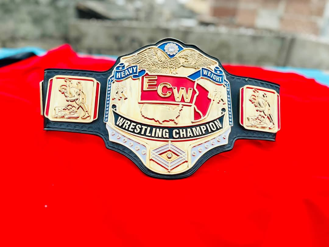 ECW World Heavyweight Championship Title Belt – Made Replica by QA Belts