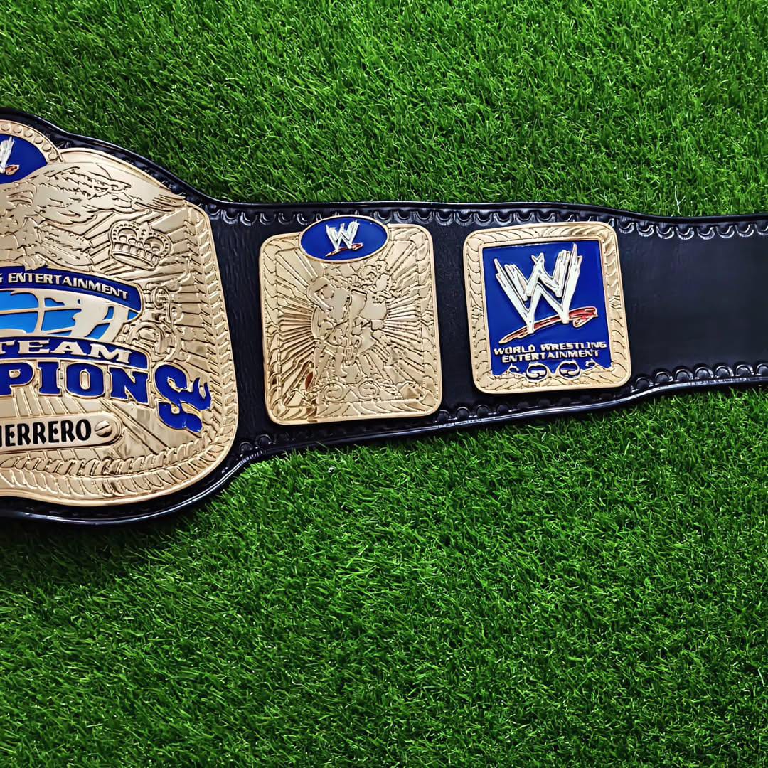 WWE SmackDown Ruthless Aggression Tag Team Championship Replica Title Belt