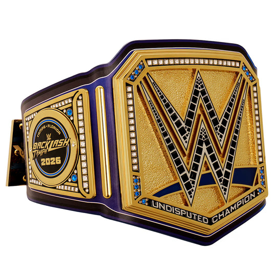 Backlash 2026 Tampa Replica Title Belt