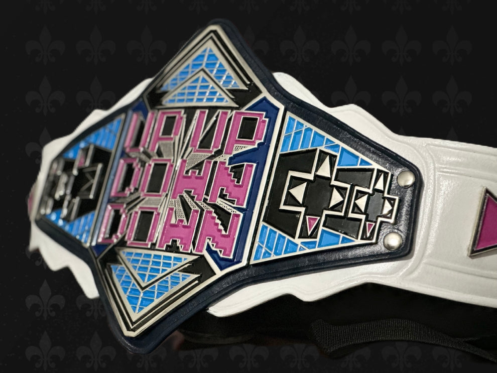UpUpDownDown Championship Replica Title Belt