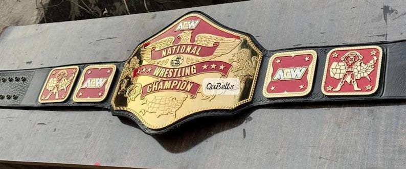 AEW National Championship Replica Titel