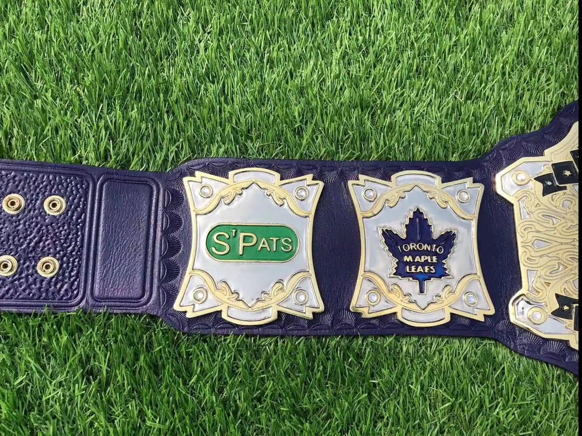 Toronto Maple Leafs WWE Legacy Title Belt