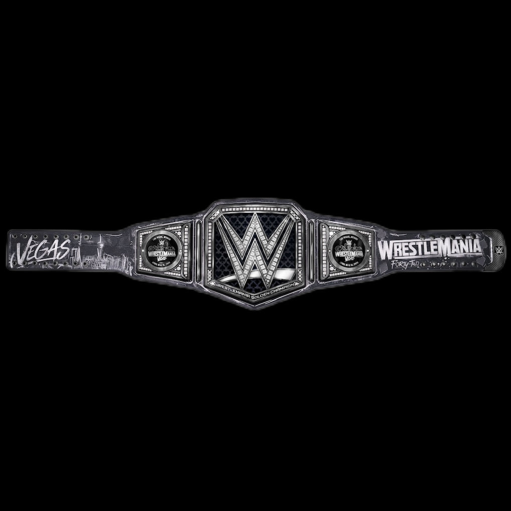 WrestleMania 42 Championship Replica Title Belt
