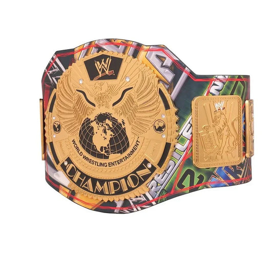 Attitude Era Belt Replica 40 Years Of WrestleMania Title Belt