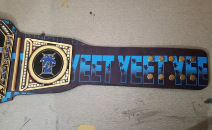 Jey Uso YEET Championship Replica Belt – Custom WWE-Inspired Title |