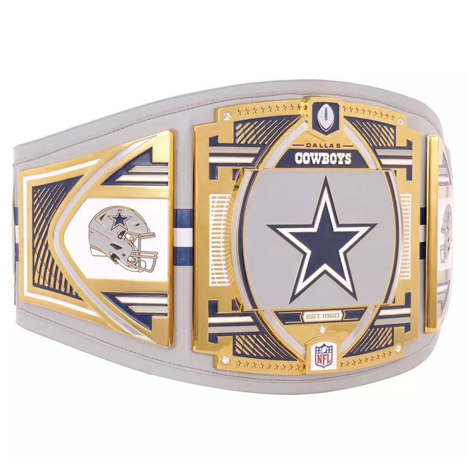 Dallas Cowboys WWE Legacy Championship Title Belt – Official NFL x WWE Replica |