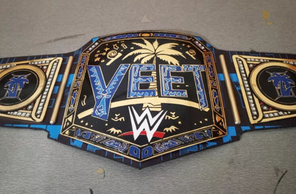Jey Uso YEET Championship Replica Belt – Custom WWE-Inspired Title |