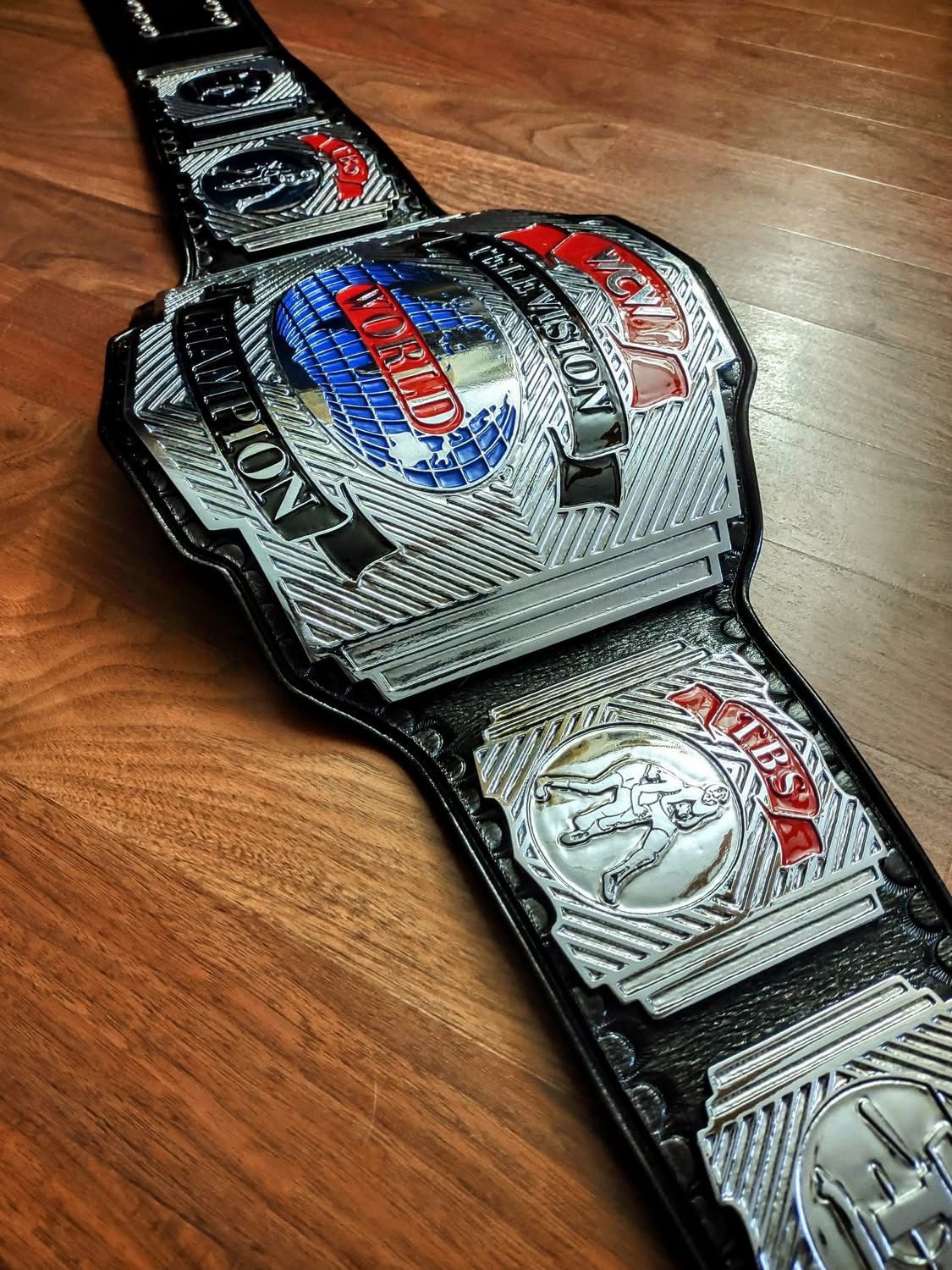 WCW World TV Champion replica belt