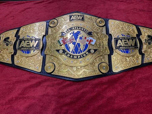 AEW All Atlantic Wrestling Championship Title Belt Replica