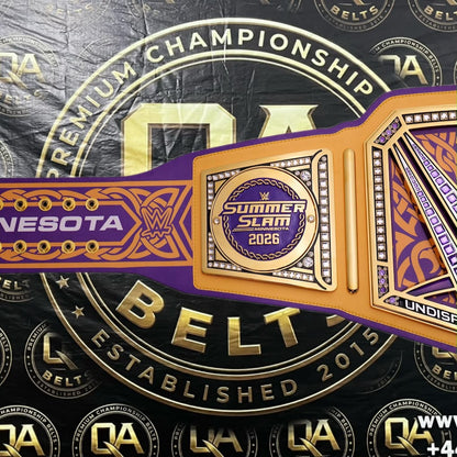 SummerSlam 2026 Minneapolis Commemorative Championship Title Belt