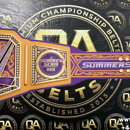 SummerSlam 2026 Minneapolis Commemorative Championship Title Belt