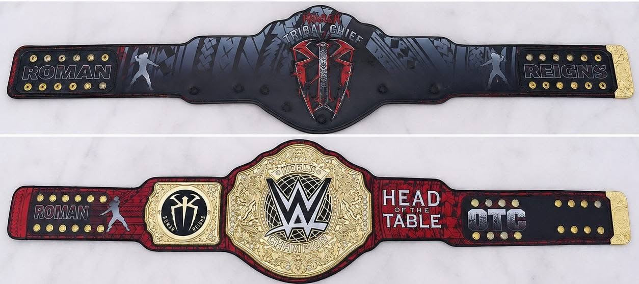 Roman Reigns World Heavyweight Championship Belt | Tribal Chief Edition