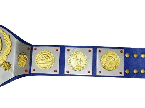 WWWF 82’ Tag Team Old School Championship Trophy Belt