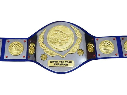 WWWF 82’ Tag Team Old School Championship Trophy Belt
