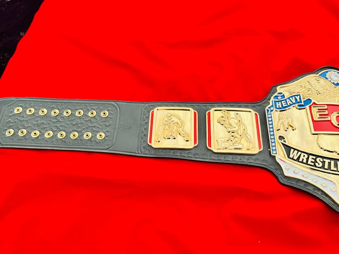 ECW World Heavyweight Championship Title Belt –  Made Replica by QA Belts