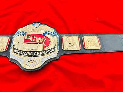 ECW World Heavyweight Championship Title Belt –  Made Replica by QA Belts