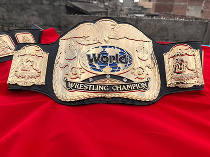 WWE Classic World Tag Team Championship Title Belt – CNC Made Replica by QA Belts