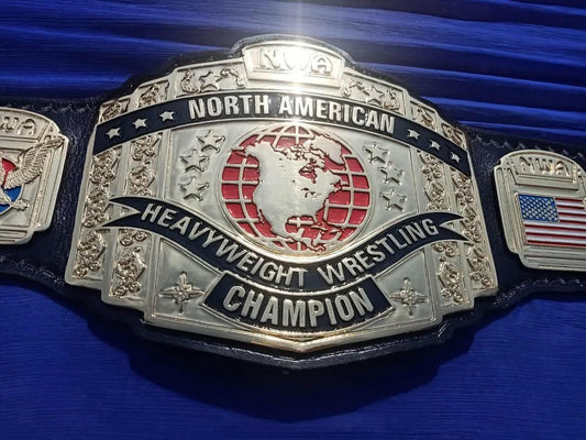 NWA North American Heavyweight Wrestling Championship Belt – CNC Made Replica by QA Belts