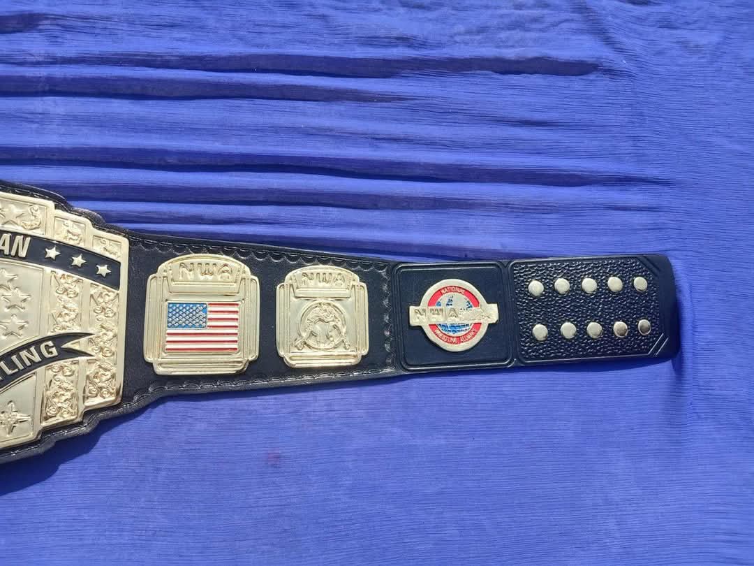 NWA North American Heavyweight Wrestling Championship Belt – CNC Made Replica by QA Belts