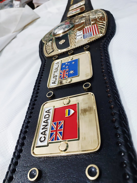 NWA World Heavyweight Wrestling Championship Belt  Made Replica by QA Belts