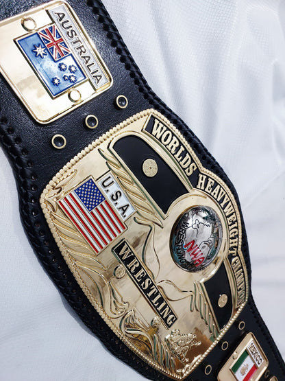 NWA World Heavyweight Wrestling Championship Belt  Made Replica by QA Belts
