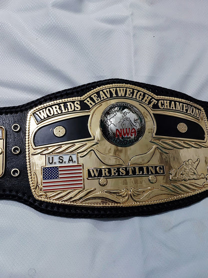 NWA World Heavyweight Wrestling Championship Belt  Made Replica by QA Belts