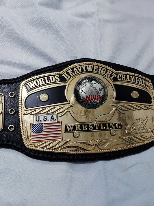 NWA World Heavyweight Wrestling Championship Belt  Made Replica by QA Belts