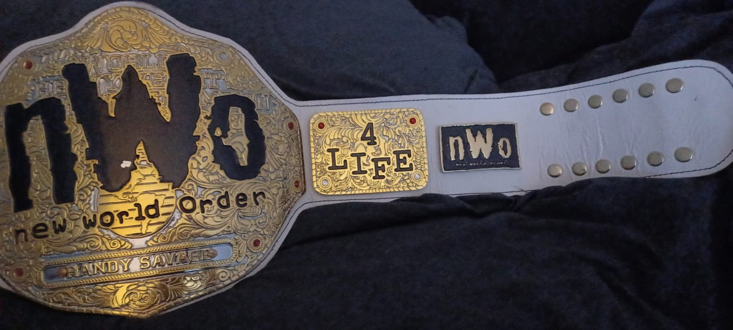 NWO Big Gold 4 life Heavyweight Wrestling title