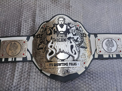 Custom Sting Big Gold Heavyweight Championship Belt Wrestling Title