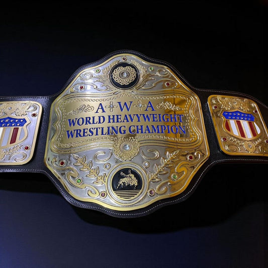 AWA World Heavyweight Championship Replica Title Belt - Inmate Edition