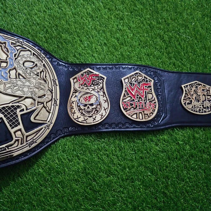 WWF Smoking Skull Championship Title Belt Replica