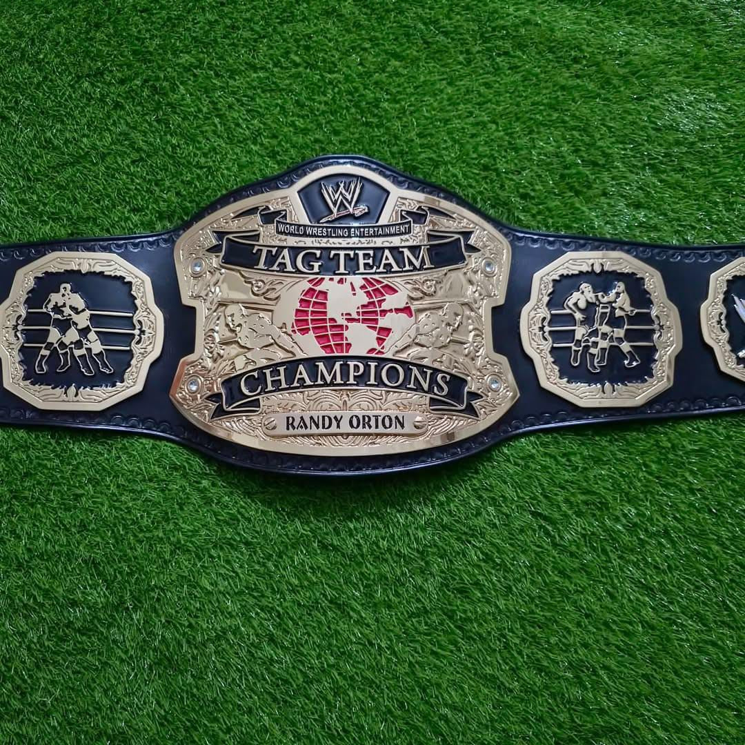 WWE RAW Ruthless Aggression World Tag Team Championship Replica Title Belt