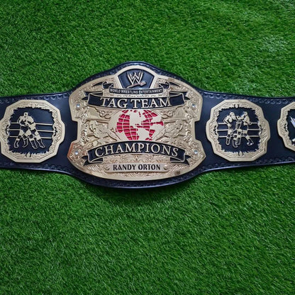 WWE RAW Ruthless Aggression World Tag Team Championship Replica Title Belt
