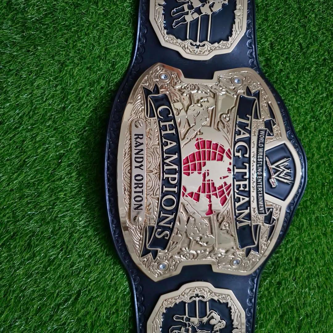 WWE RAW Ruthless Aggression World Tag Team Championship Replica Title Belt