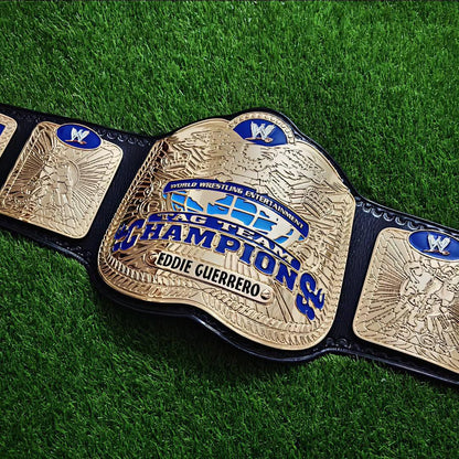 WWE SmackDown Ruthless Aggression Tag Team Championship Replica Title Belt