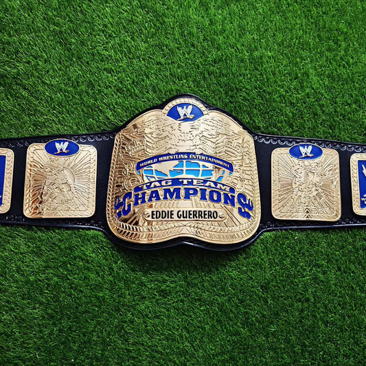WWE SmackDown Ruthless Aggression Tag Team Championship Replica Title Belt