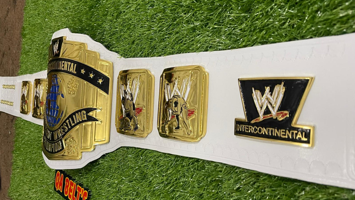 IC Intercontinental Wrestling Championship White Belt (Replica)