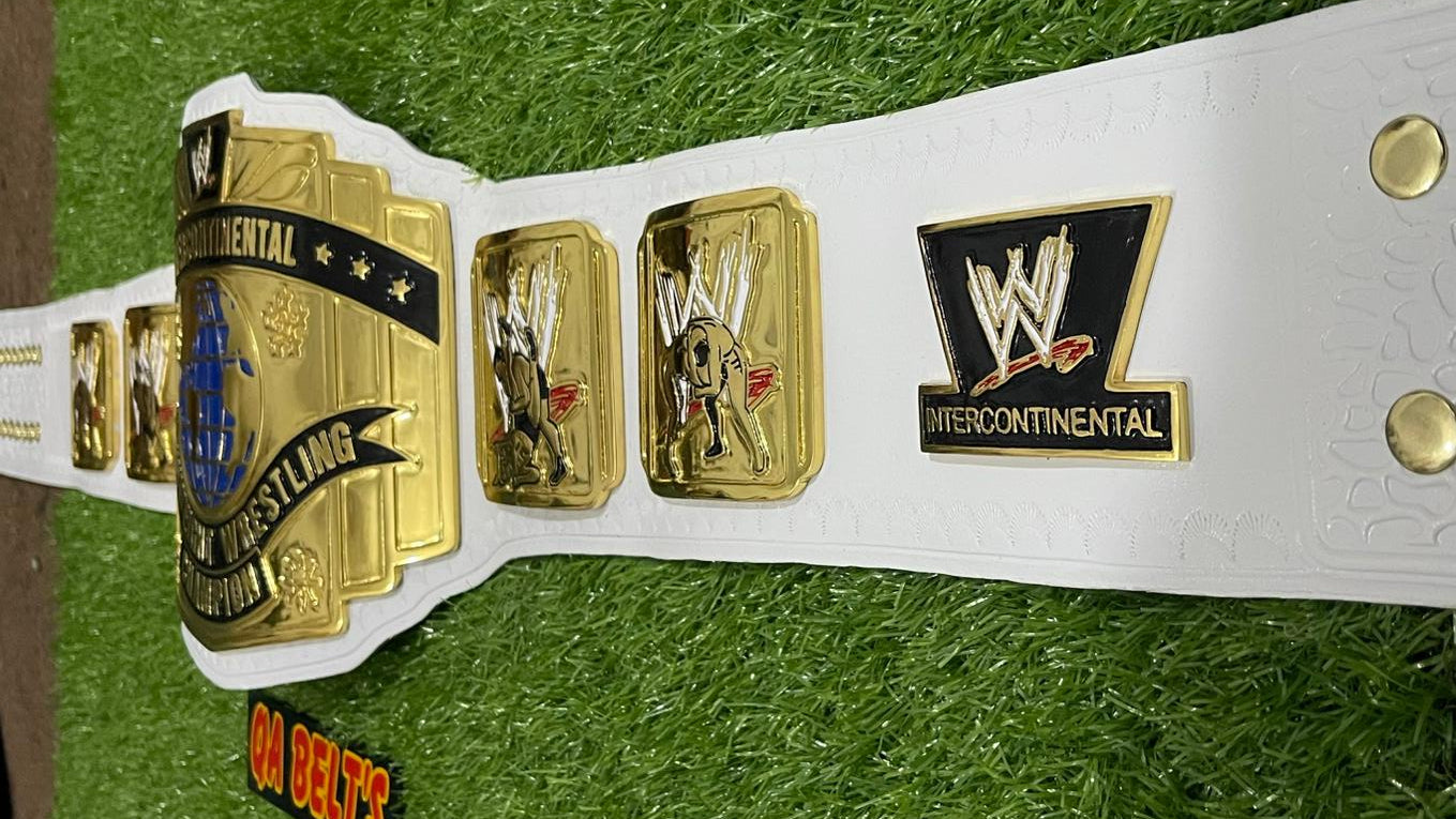 IC Intercontinental Wrestling Championship White Belt (Replica)