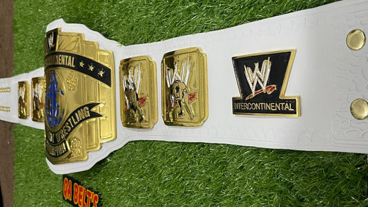 IC Intercontinental Wrestling Championship White Belt (Replica)