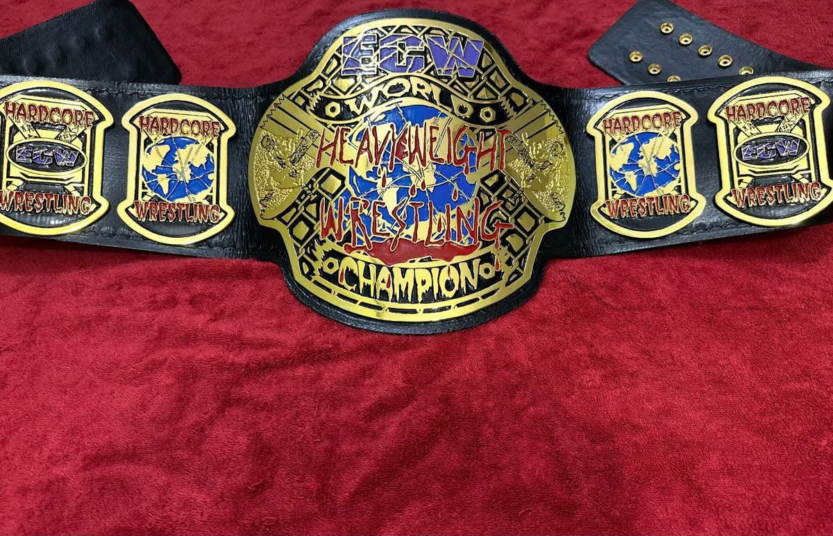 ECW World Heavyweight Championship Replica Belt – Premium Collector’s Edition