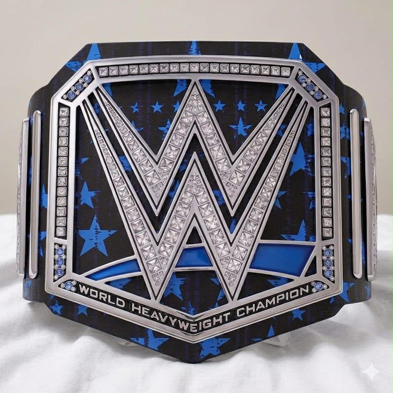 AJ Styles 10th Anniversary Signatures Series Championship Replica Title Belt