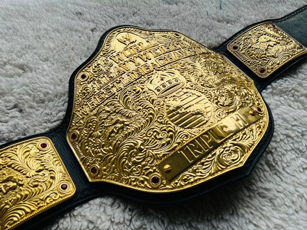 WWE Big Gold Championship Replica Title Belt