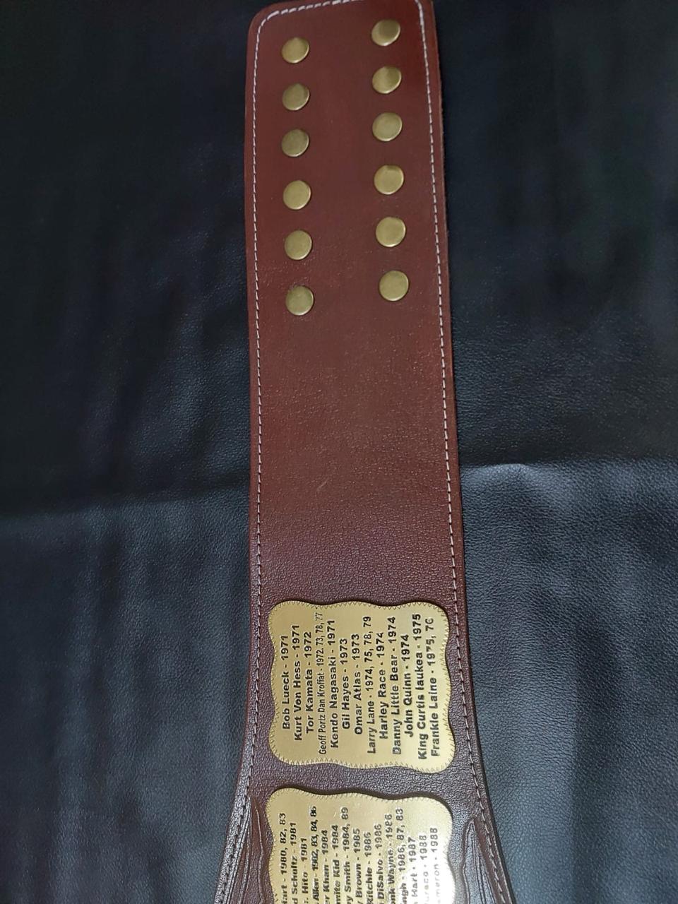 Stampede Wrestling NWA North American Wrestling Champion Belt