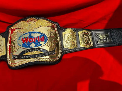 WWF Tag Team Championship Belt – Full Gold Version