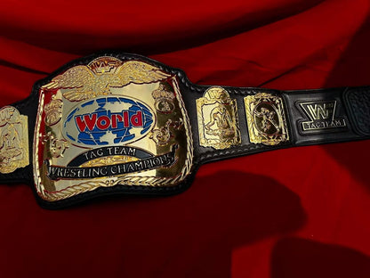 WWF Tag Team Championship Belt – Full Gold Version